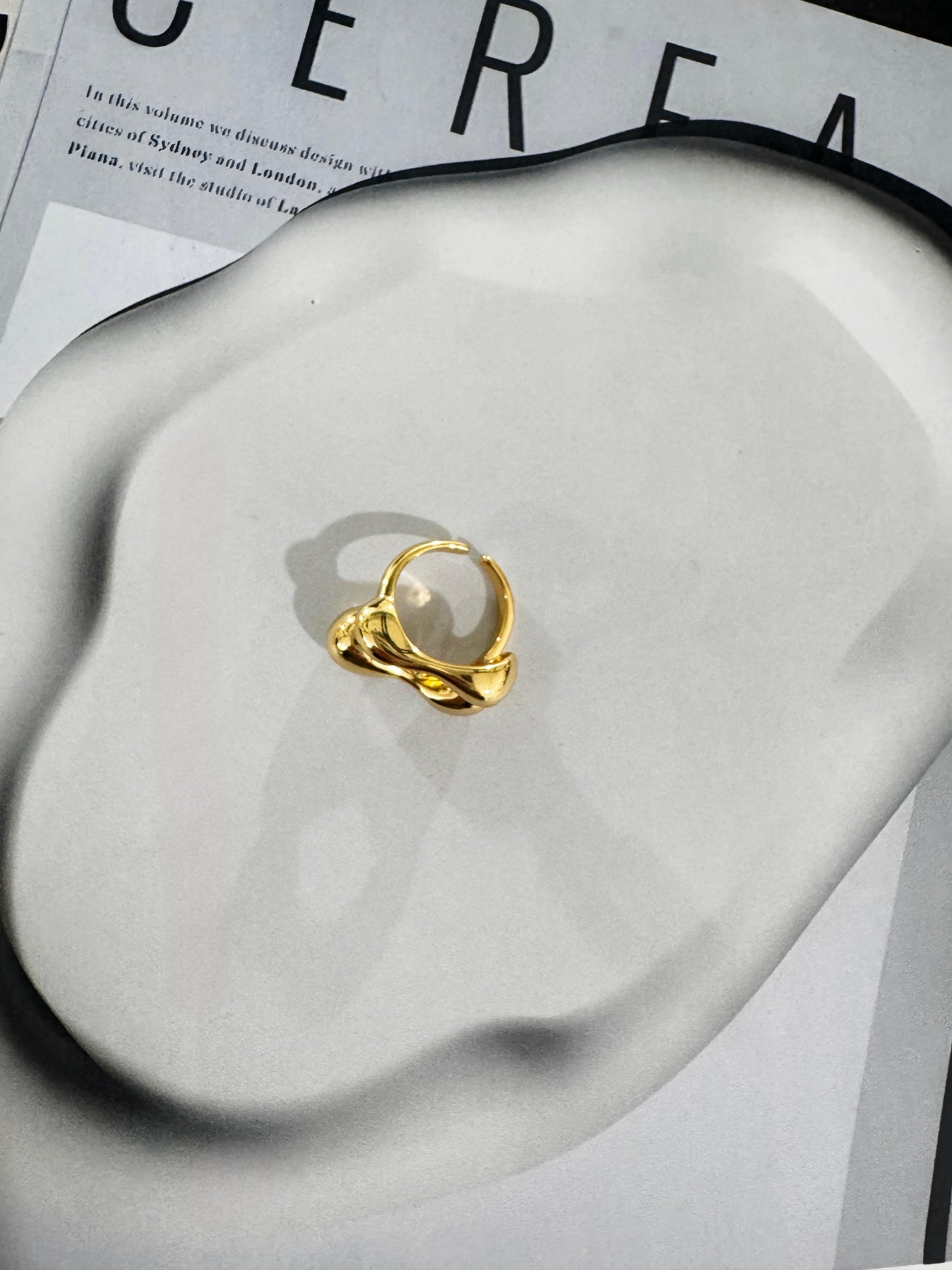 Anillo “Fluye”