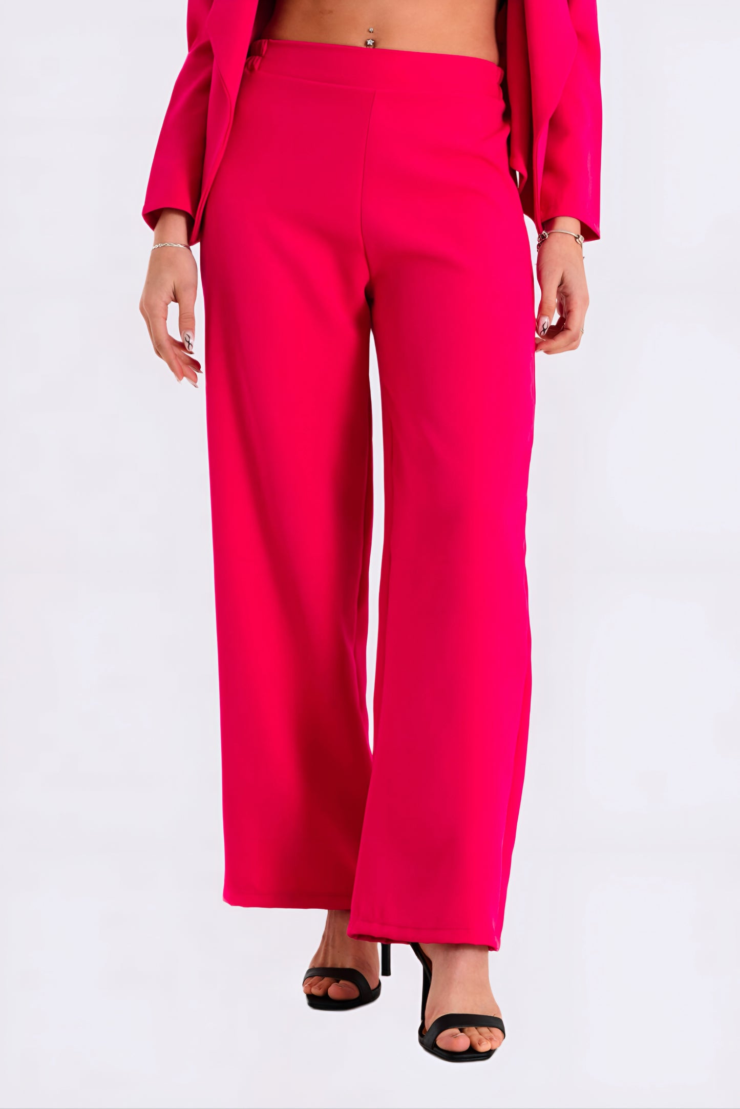 Conjunto Sastrero Fucsia – Blazer + Pantalón