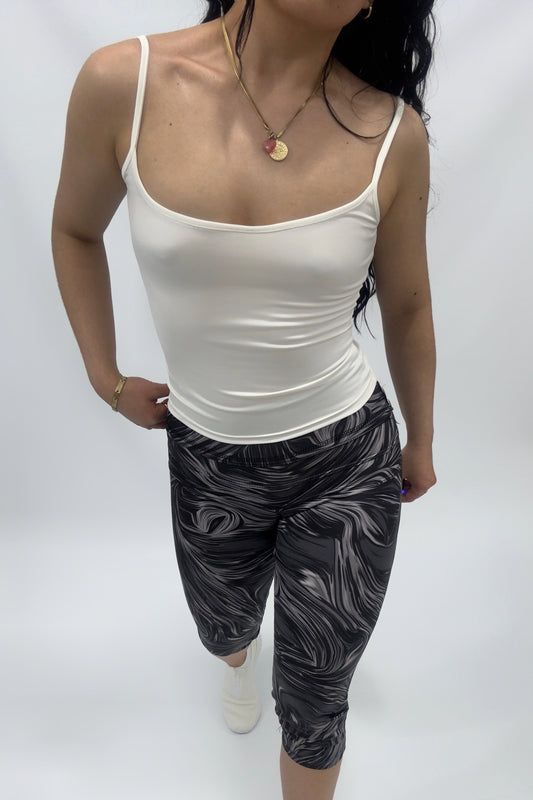 Musculosa de Lycra Liviana – Básica Escote Redondo