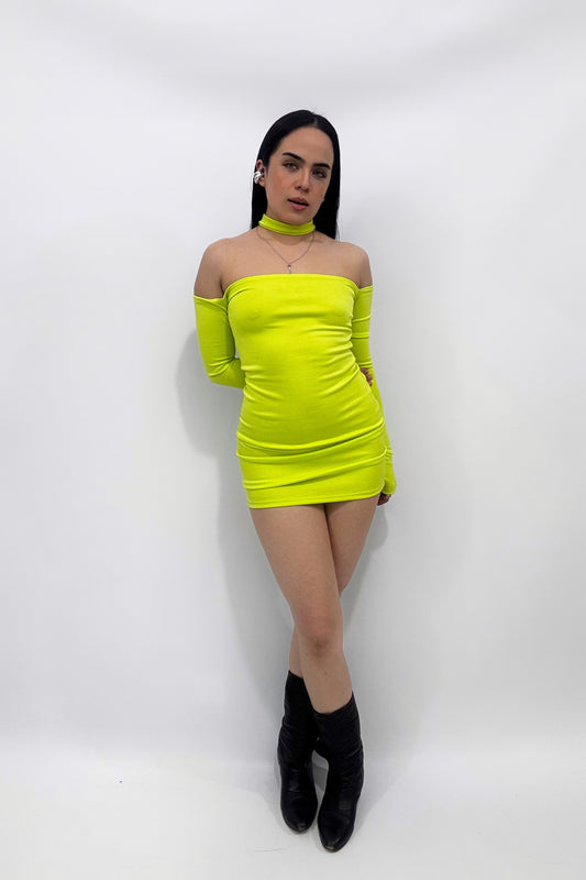 Vestido Fluor
