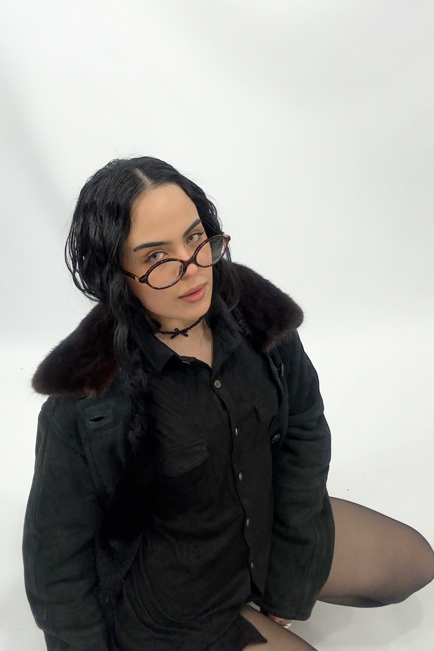 Gamulán Negro con Interior de Piel